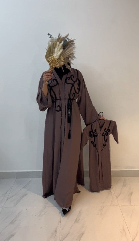 ABAYA DELUXE PURPLE
