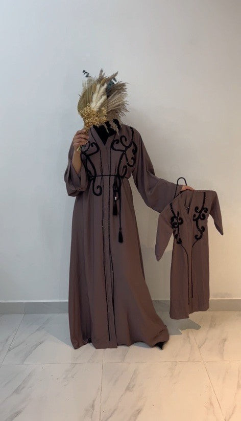 ABAYA DELUXE PURPLE