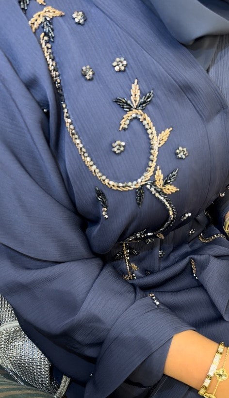 ABAYA DIAMOND BLUE