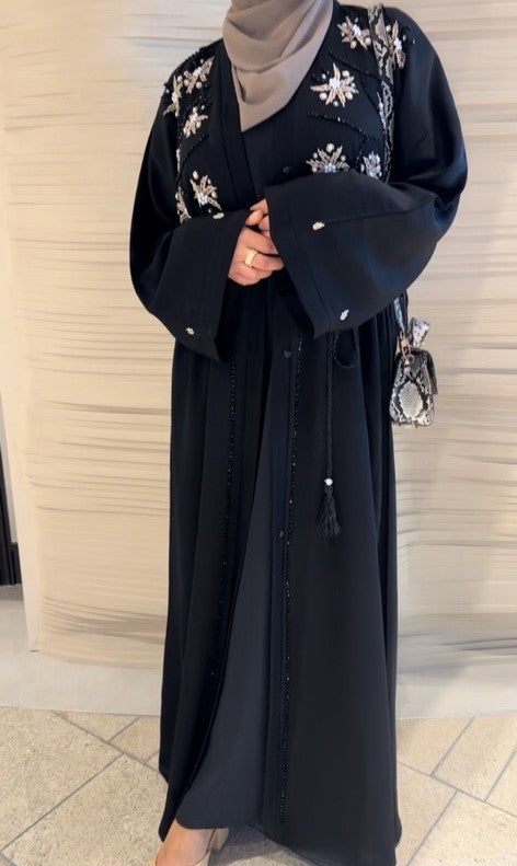 ABAYA ROYAL BLACK