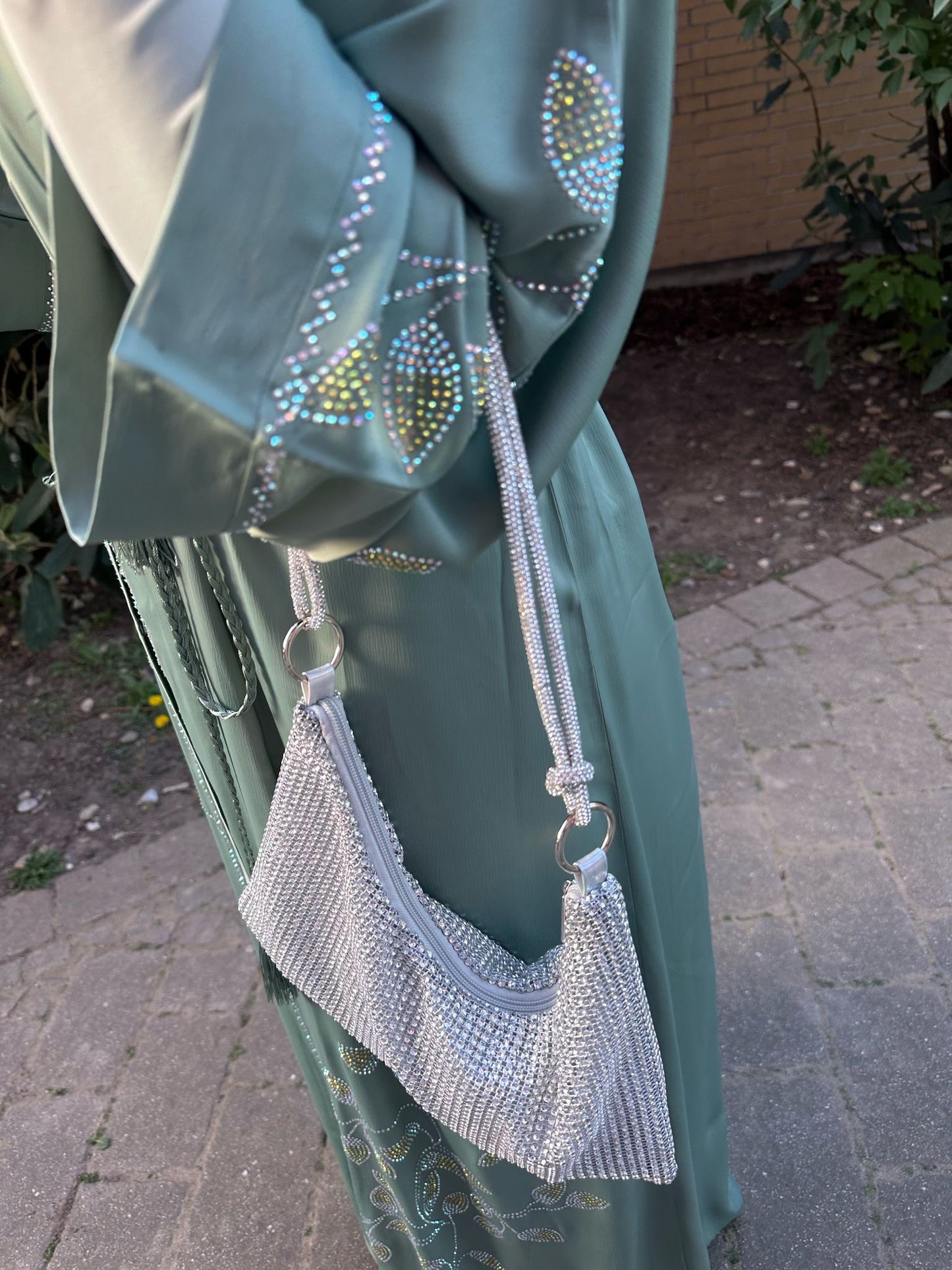 ABAYA MINT SPARKLE