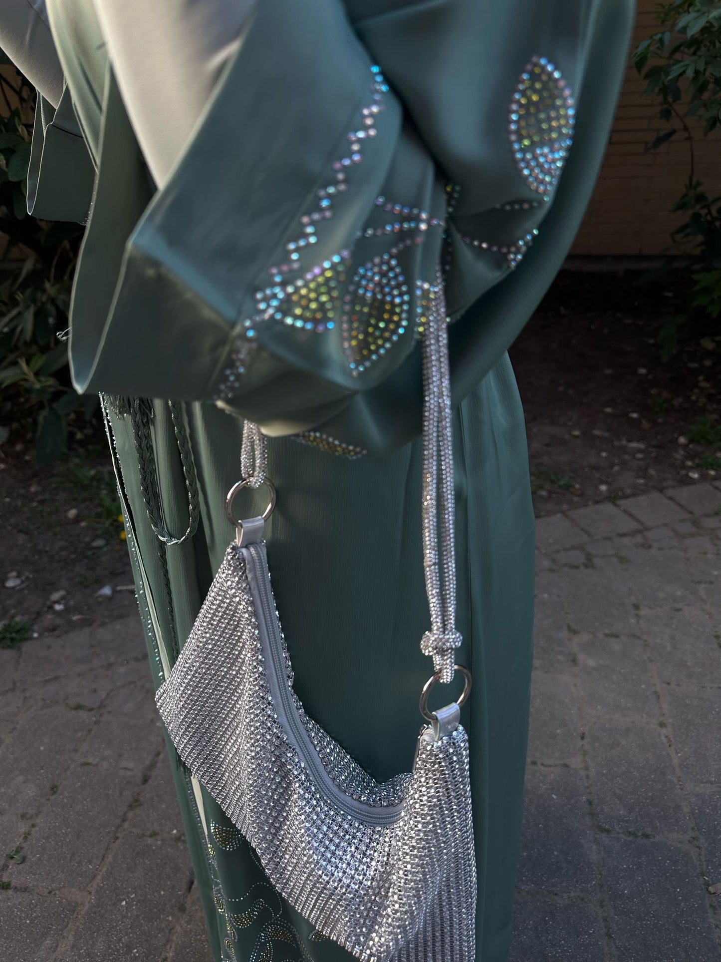 ABAYA MINT SPARKLE