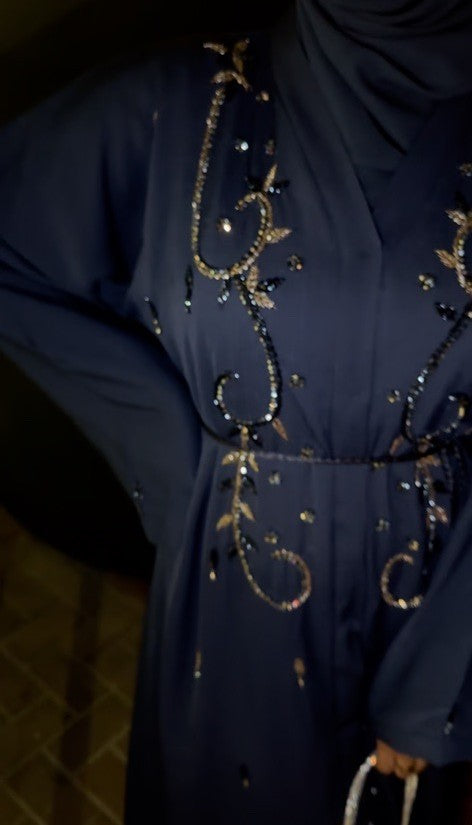 ABAYA DIAMOND BLUE
