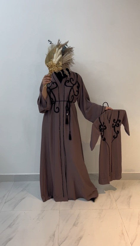 ABAYA DELUXE PURPLE